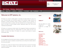 Tablet Screenshot of crtsystemsinc.com